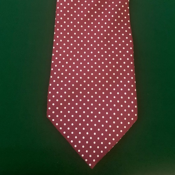 ASHFORD & BROOKS Polka Dot Tie - Picture 1 of 4